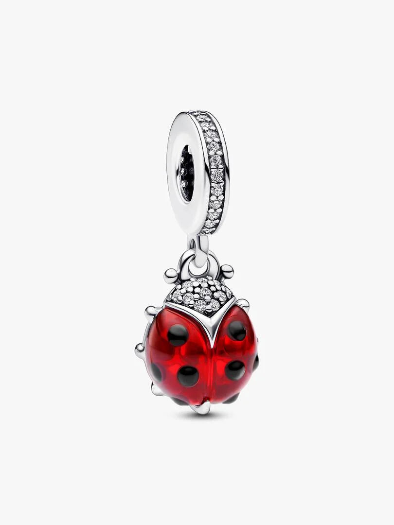 Red Ladybug Dangle Charm