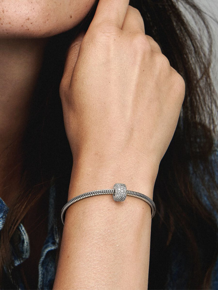 Sparkling Pavé Triple-row Charm