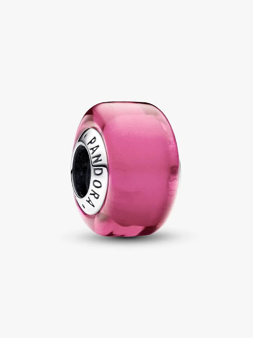 Pink Mini Murano Glass Charm