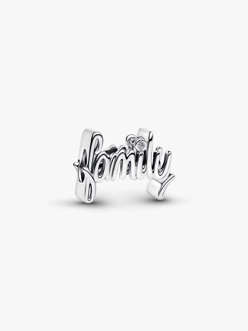 Handwritten Family Charm
