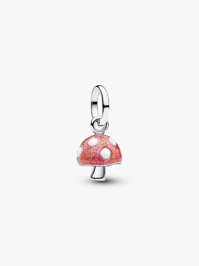 Glow-in-the-dark Mushroom Dangle Charm