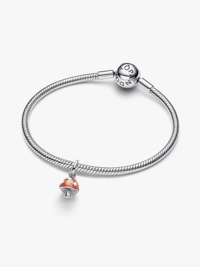 Glow-in-the-dark Mushroom Dangle Charm