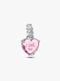 I Love You Mom Dangle Charm
