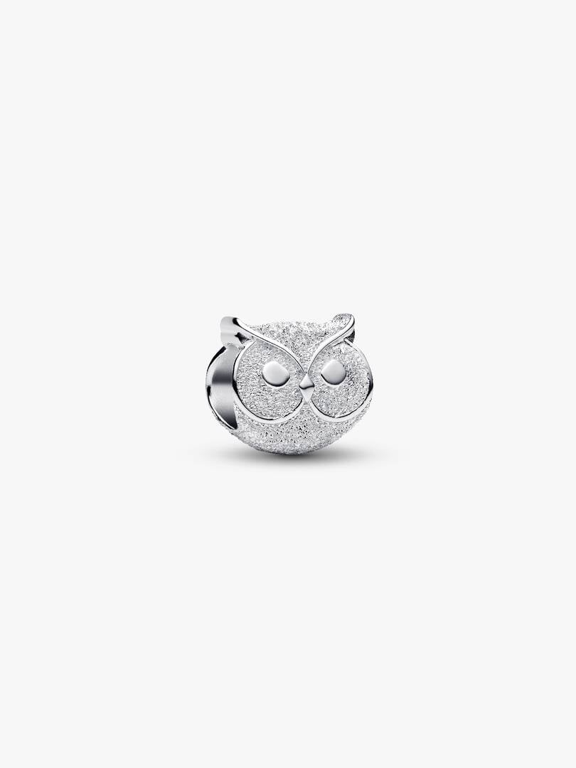 Textured Owl Mini Charm