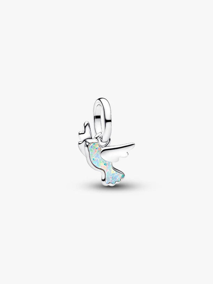 White Dove Mini Dangle Charm