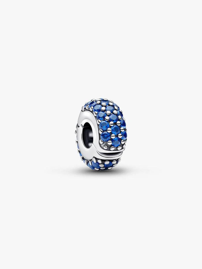 Royal Blue Stone Clip Charm