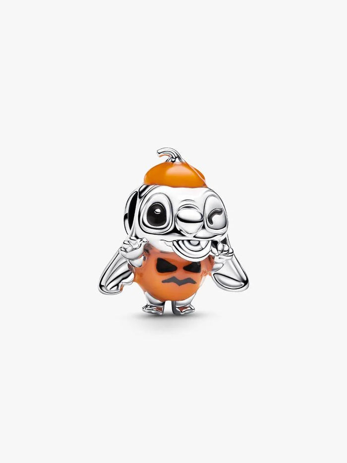 Disney Stitch Halloween Pumpkin Charm