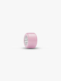 Sterling silver mini charm with colored Murano glass
