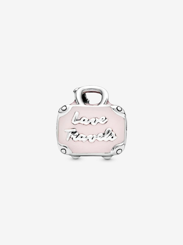 Pink Travel Bag Charm