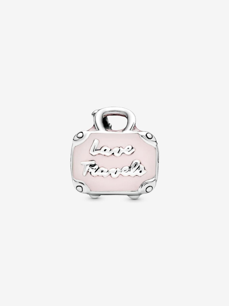 Pink Travel Bag Charm