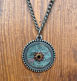 Vintage Medallion Pendant Necklace