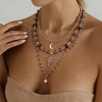 Celestial Layered Necklace