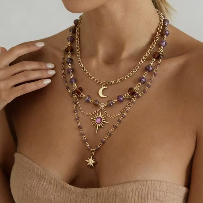 Celestial Layered Necklace