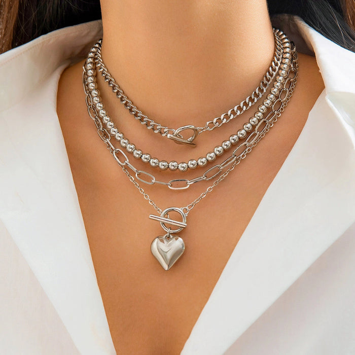 Mixed Chain Necklace Set