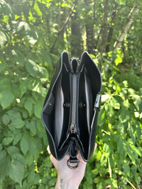 Adria Vegan Leather Bucket Bag