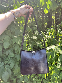 Adria Vegan Leather Bucket Bag