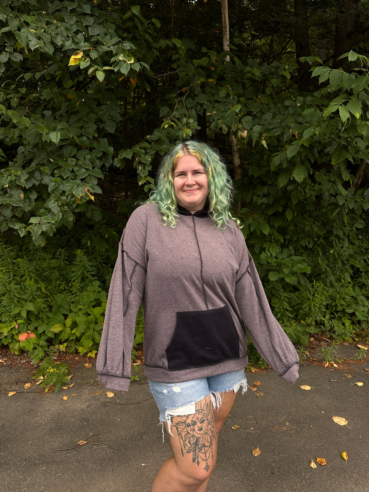 Agnes Tri-Blend Fleece Hoodie