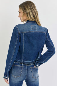 Alisha Dark Wash Denim Jacket