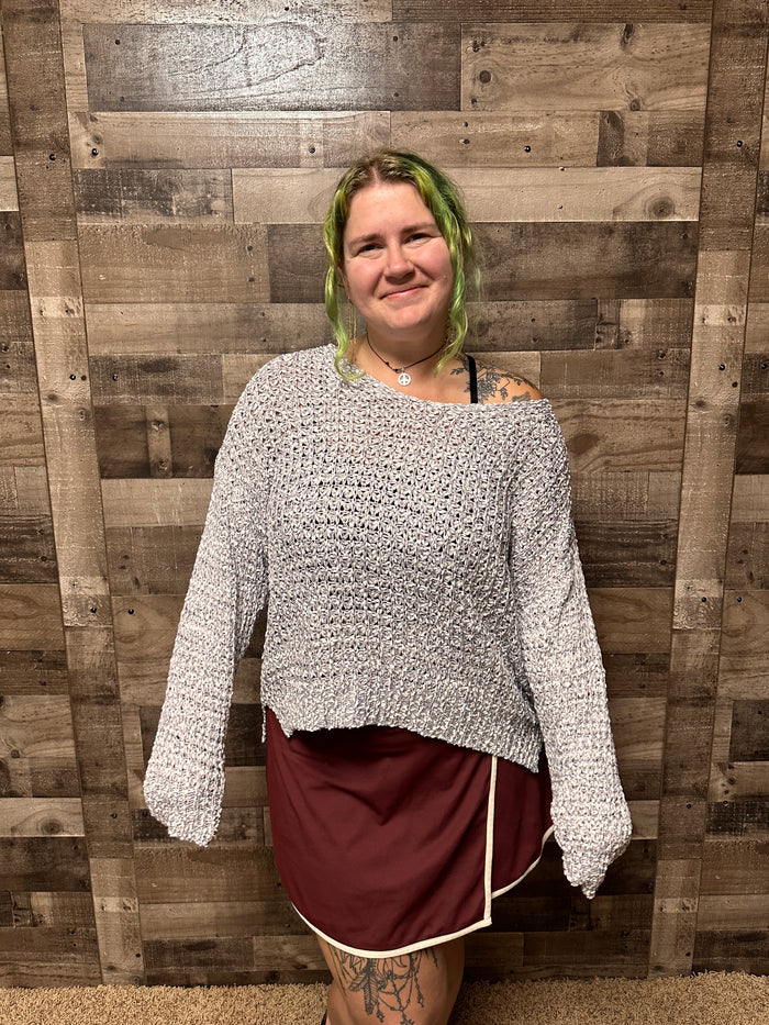 Allison Textured Knit Sweater