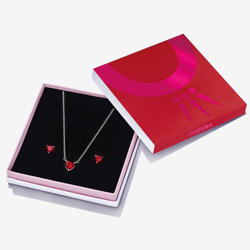Sparkling Red Heart Gift Set