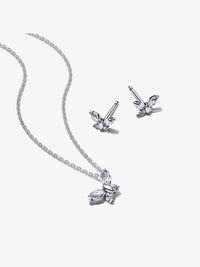 Sparkling Butterfly Jewelry Gift Set