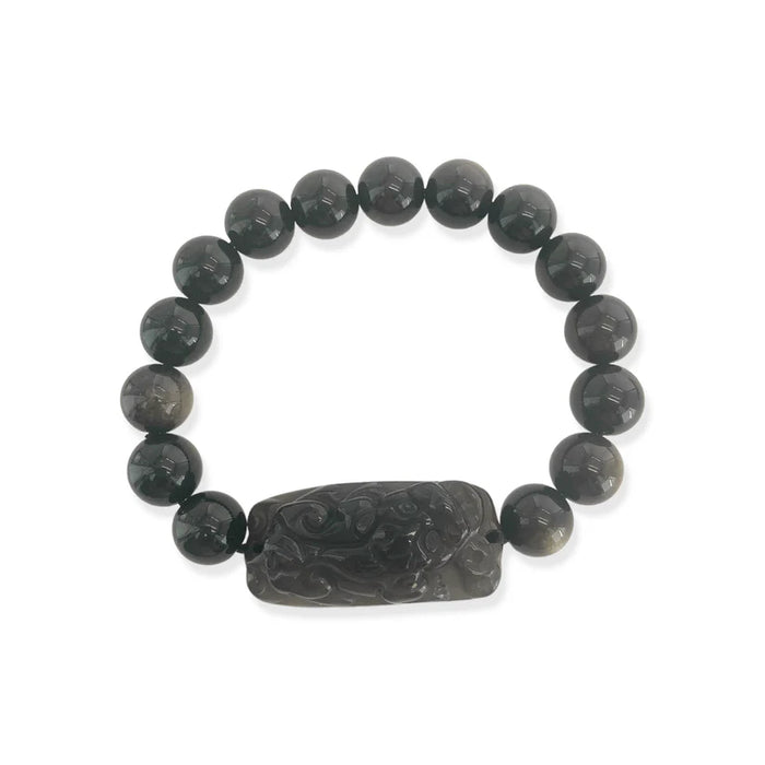 Unique Natural Stone Stretch Bracelet