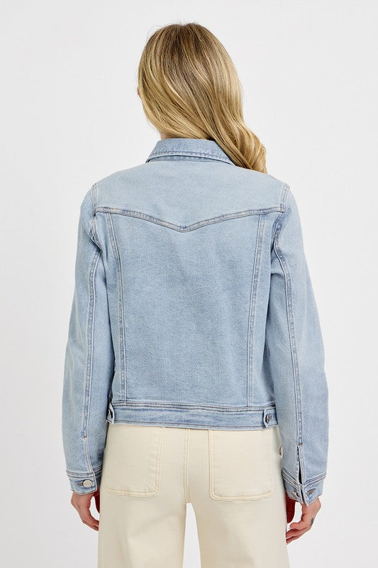 Bella Light Wash Denim Jacket