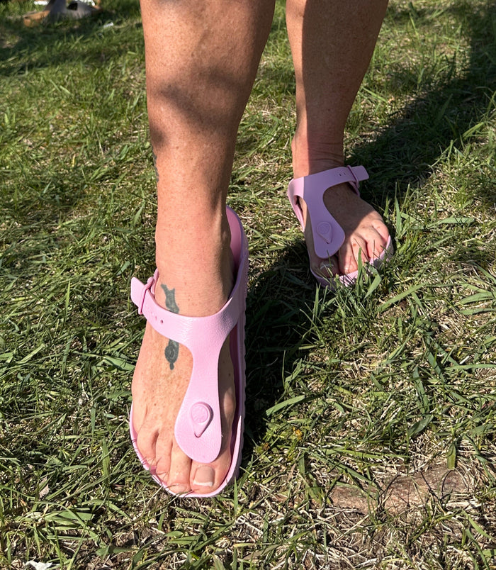 Birkenstock Gizeh EVA Sandals - Fondant Pink (Regular/Wide)