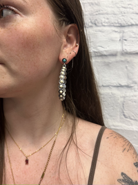 Boho Turquoise Teardrop Earrings