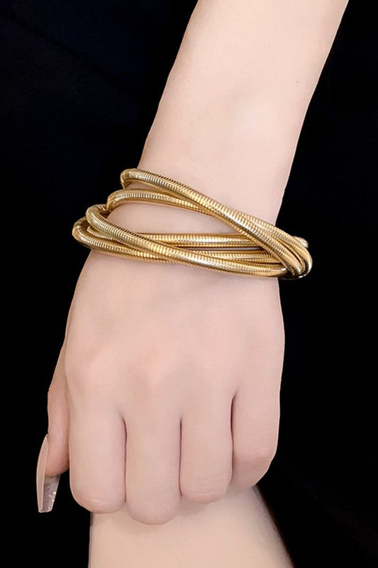 Twist Stacked Bracelet
