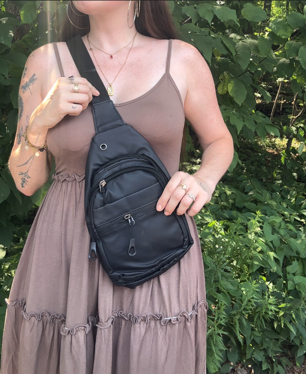 Bridget Water Resistant Sling Bag