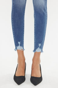 Brynn Mid Rise Super Skinny Jeans