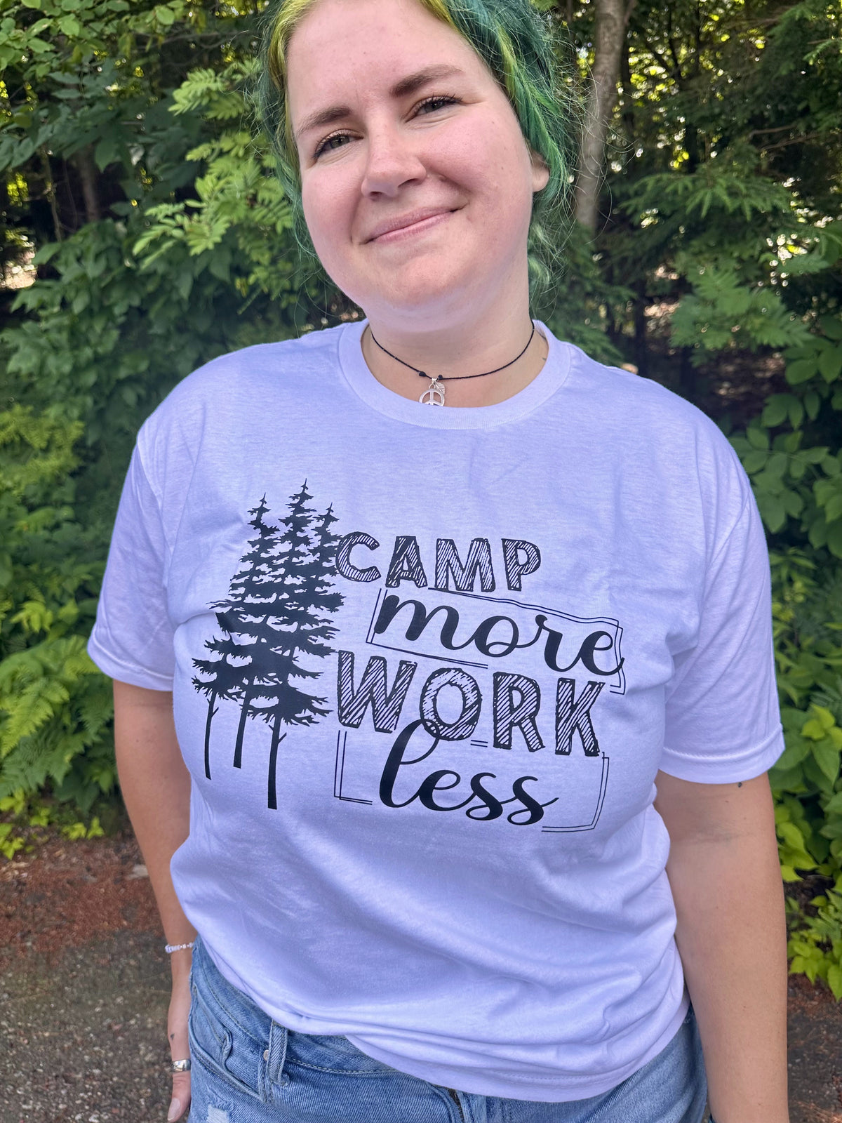 Camp More, Work Less Graphic Tee