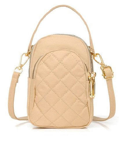 Cleo Quilted Crossbody Bag