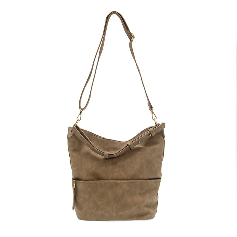 Darcy Vegan Leather Bucket Bag