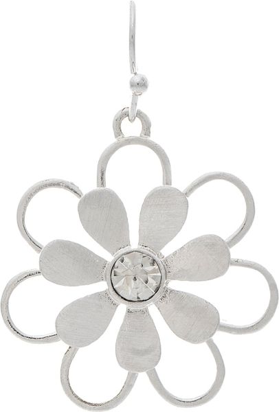 Crystal Bloom Flower Earrings