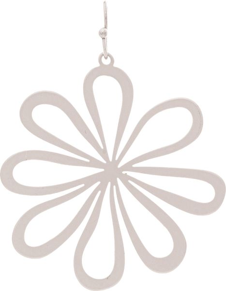 Cutout Flower Earrings