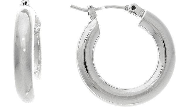 3/4" Tube Hoop Earrings