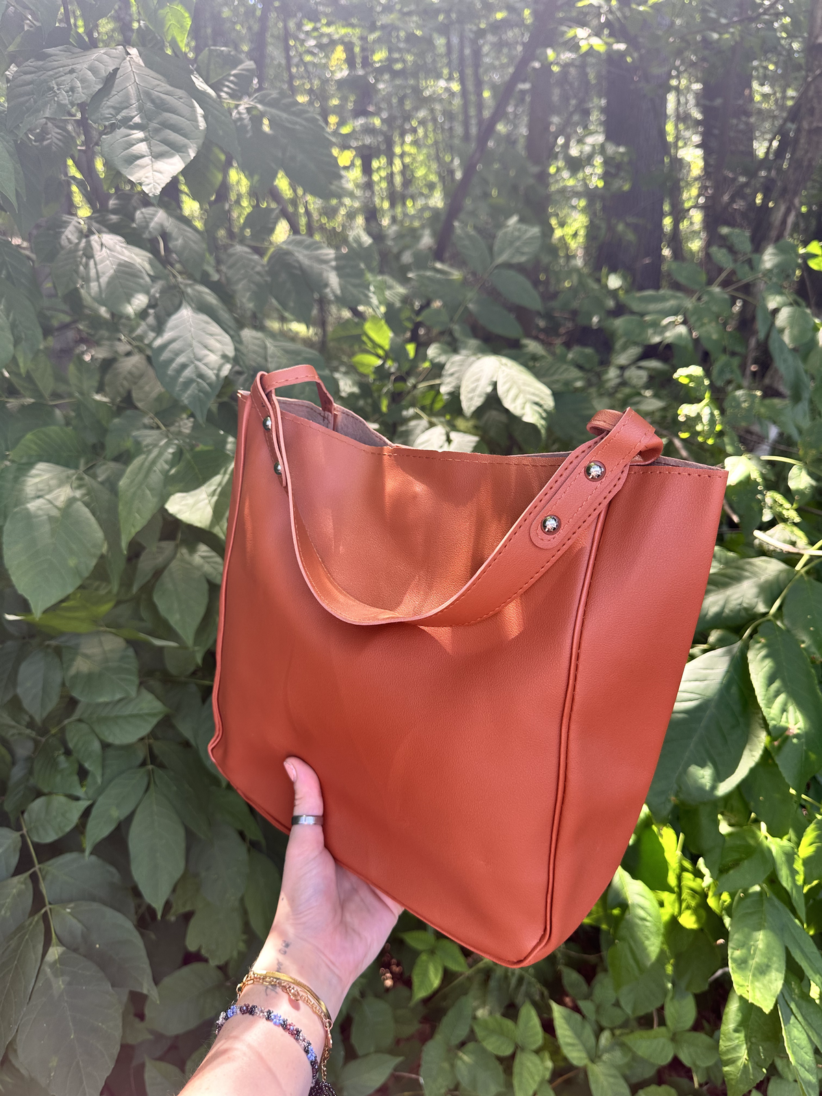 Felicity Vegan Leather Tote Bag
