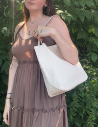 Felicity Vegan Leather Tote Bag