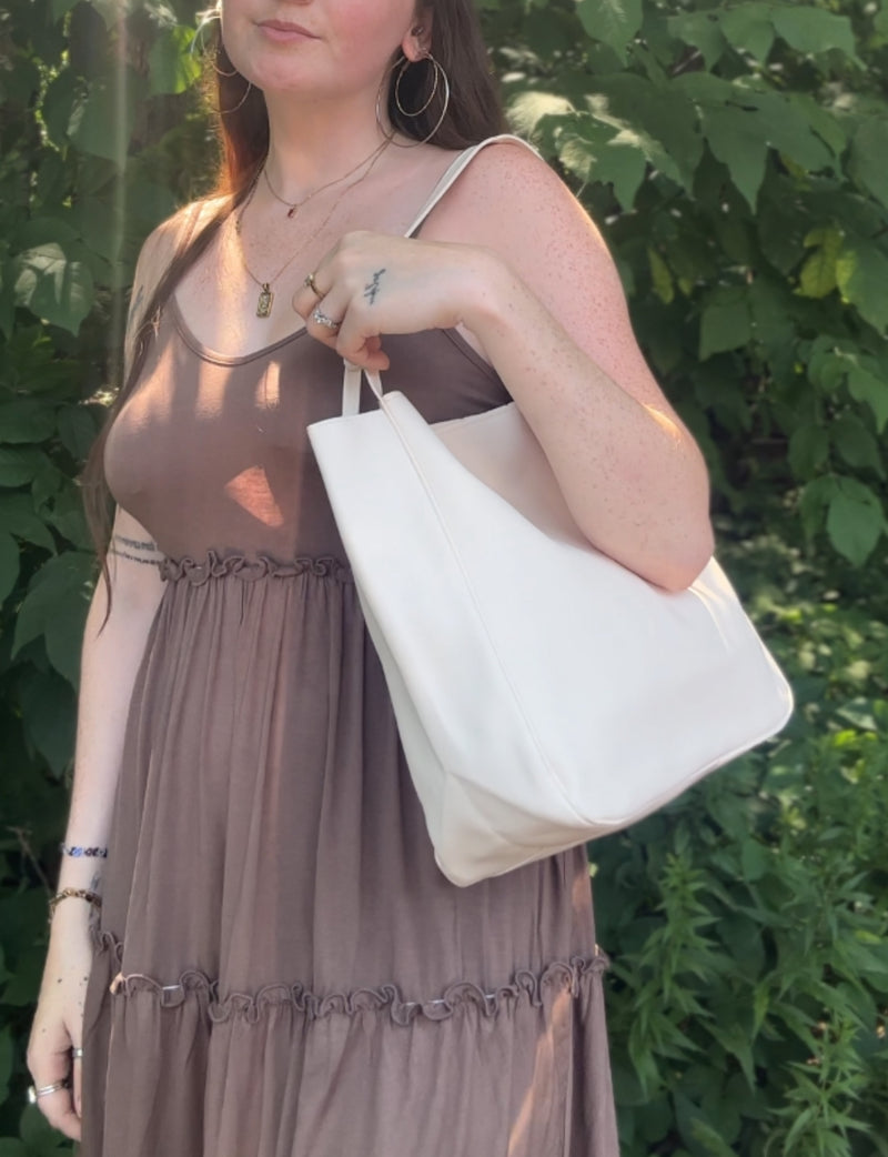 Felicity Vegan Leather Tote Bag
