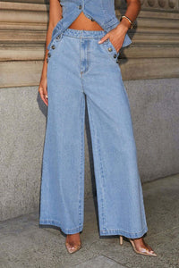 Gwen Denim Vest & Jeans Separates