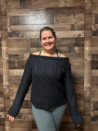 Lizzie Navy Sweater