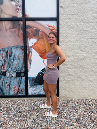 Marissa Ribbed Mini Dress