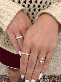 Pandora Timeless Pavé Double-row Ring