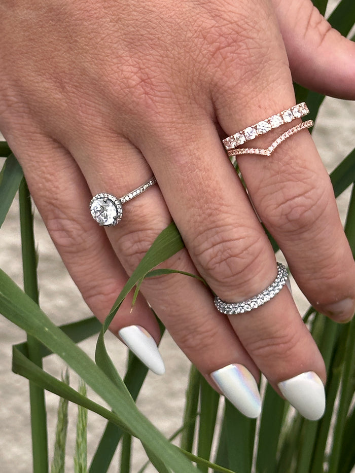 Pandora Timeless Pavé Single-row Ring