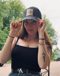 "Boat Hair, Don't Care" Distressed Trucker Cap