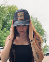 "Boat Hair, Don't Care" Distressed Trucker Cap