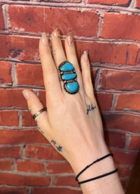 Semiprecious Turquoise Stone Ring