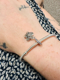 Blue Blossom Dangle Charm
